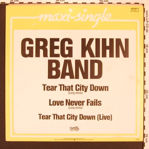 Kihn Band,Greg: Tear That City Down*2+1, Beserkley(96-6991-0), D,  - 12inch - A3409 - 4,00 Euro