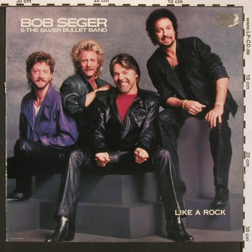 Seger,Bob & Silver Bullet Band: Like A Rock, vg+/vg+, Capitol(24 0528 1), NL, 86 - LP - A7801 - 5,00 Euro