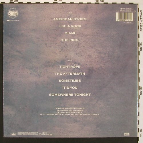 Seger,Bob & Silver Bullet Band: Like A Rock, vg+/vg+, Capitol(24 0528 1), NL, 86 - LP - A7801 - 5,00 Euro