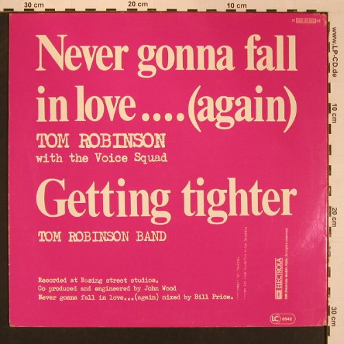 Robinson,Tom: Never Gonna Fall In Love...+1, EMI(052-62 923), D, 79 - 12inch - B1213 - 3,00 Euro