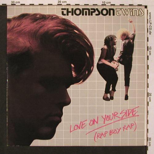 Thompson Twins: Love On Your Side(RapBoyRap)*2, Arista(12 504), UK, 83 - 12inch - B3372 - 4,00 Euro