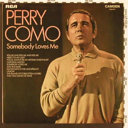 Como,Perry: Somebody Loves Me, RCA Camden(CDS 1101), UK, 72 - LP - B4831 - 5,00 Euro