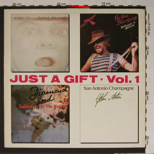 V.A.Just A Gift Vol.1: Ward 13, PeeWeeBlues, Diamond H., Woolfe,4Tr. Promo(WR 9000a), D,m-/vg-,  - 12inch - B6233 - 3,00 Euro