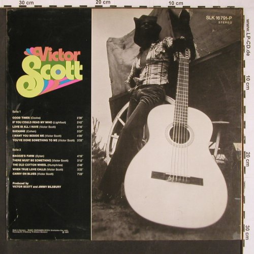 Scott,Victor: I Want You Beside Me,whMuster, Decca(SLK 16791-P), D, 1973 - LP - C3830 - 7,50 Euro