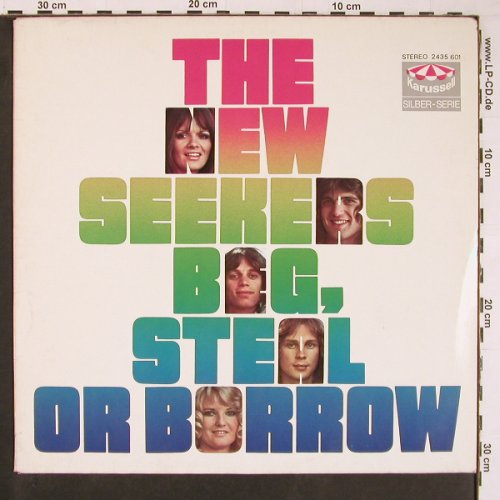 New Seekers,The: Beg Steel Or Borrow, Muster, Ri, Karussell(2435 601), D, 1974 - LP - C5284 - 5,00 Euro