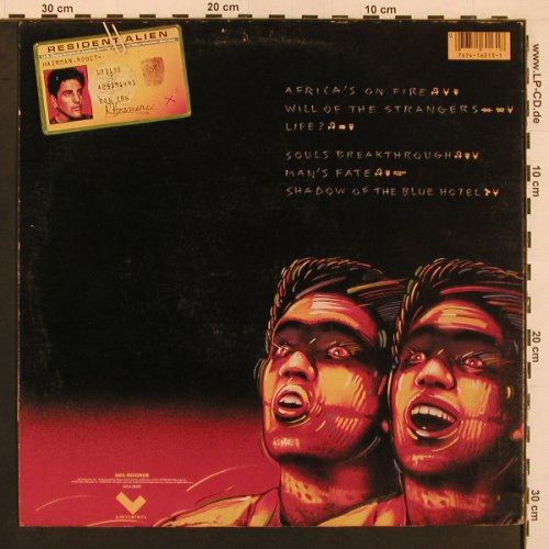 Hairman,Robit: Resident Alien, 6 Tr., vg+/vg+, MCA(36013), US, 1984 - LP - C785 - 5,00 Euro