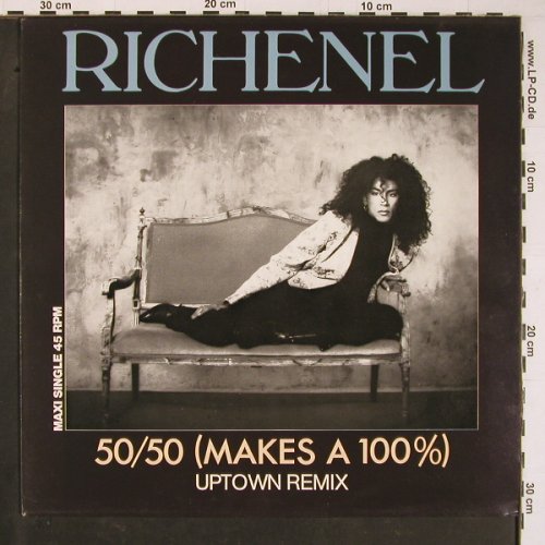Richenel: 50/50(Makes A 100%)*2+1, Epic(650899 6), NL, 1987 - 12inch - C7949 - 3,00 Euro