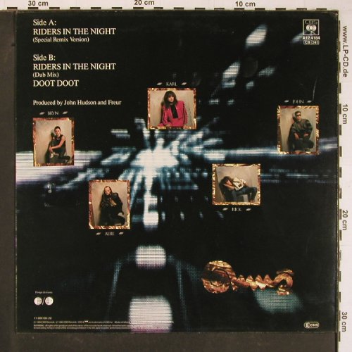 Freur: Riders In The Night*2+1, CBS(A12.4184), NL, 1984 - 12inch - C8781 - 4,00 Euro