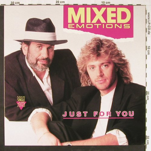 Mixed Emotions: Just For You/Chiquita Renita, EMI(1 47379 6), EEC, 1988 - 12inch - E1509 - 1,50 Euro