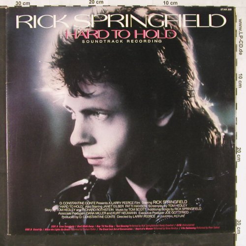 Springfield,Rick: Hard To Hold, Starcall(Star 308), US, 1984 - LP - E3941 - 3,00 Euro