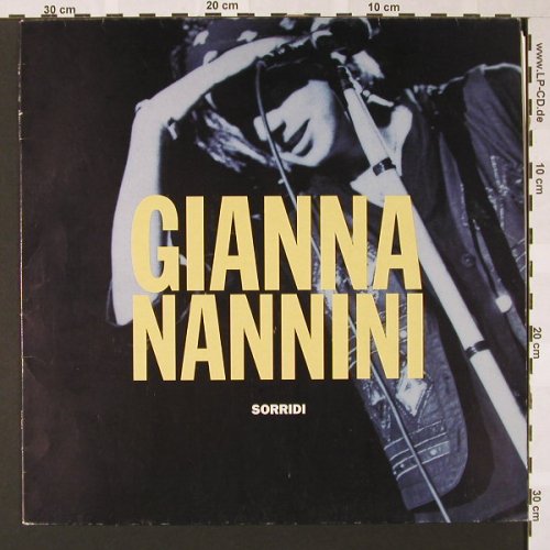 Nannini,Gianna: Sorridi*2+1, m-/vg+, Metronome(867 305-1), D, 1991 - 12inch - E6959 - 2,50 Euro