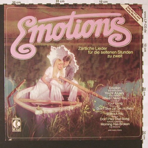 V.A.Emotions: Zärtliche Lieder f.seltene Stunden., K-tel(TG 1241), D, 1979 - LP - E7140 - 4,00 Euro