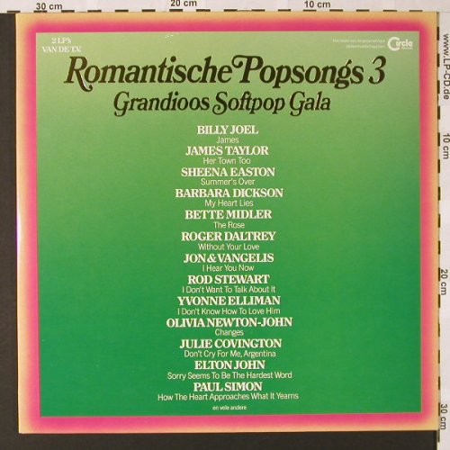 V.A.Romantische Popsongs 3: Grandioos Softpop Gala,Foc, Circa(321-3550), NL, 1982 - 2LP - E7191 - 5,00 Euro