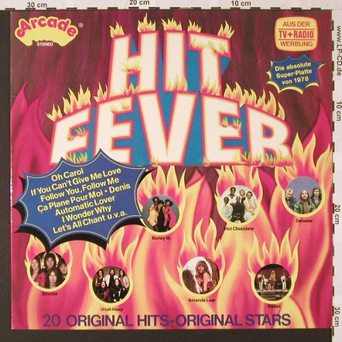 V.A.Hit Fever: 20 Original Hits-Original Stars, Arcade(ADE G 41), , 1978 - LP - E7197 - 4,00 Euro