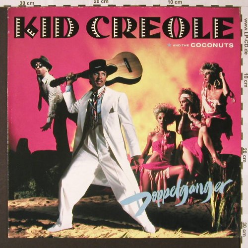 Kid Creole & Coconuts: Doppelgänger, ZE Rec.(205 719-320), D, 1983 - LP - E7263 - 5,00 Euro