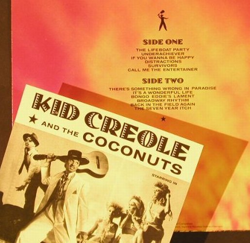 Kid Creole & Coconuts: Doppelgänger, ZE Rec.(205 719-320), D, 1983 - LP - E7263 - 5,00 Euro