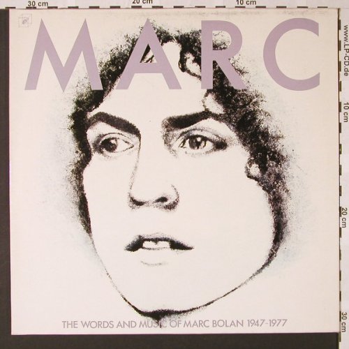 Bolan,Marc: Marc 1947-77, Foc, Ri, Cube (red)(6.28668 DP), D, 1978 - 2LP - E7387 - 9,00 Euro
