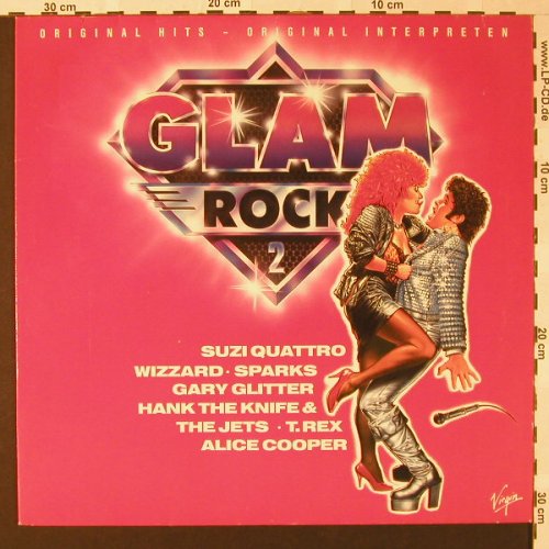 V.A.Glam Rock: 2 - S.Quattro...Hank the Knife.., Virgin(210 495-501), D, 1990 - LP - E7658 - 5,00 Euro