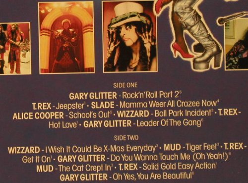 V.A.Glam Rock: 1 - Gary Glitter,T.Rex,Mud,A.Cooper, Virgin(210 494-501), D, 1990 - LP - E7667 - 5,00 Euro