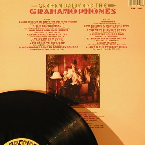 Dalby,Graham & Grahamophones: Mad Dogs And Englishmen, co, President(PTLS 1097), UK, 1988 - LP - E8856 - 5,00 Euro
