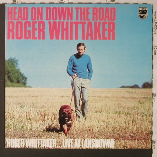 Whittaker,Roger: Heads On Down The Road-Live, Philips(6369 212), NL, 1973 - LP - F1769 - 6,50 Euro