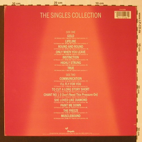 Spandau Ballet: The Singles Collection, Chrysalis(FV 41498), US, 1985 - LP - F3219 - 7,50 Euro