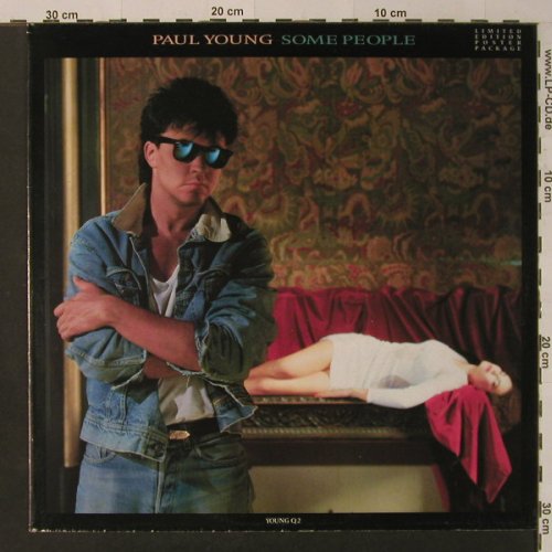 Young,Paul: Some People*2+1,Postercover, CBS(young Q2), NL, 1986 - 12inch - F4359 - 4,00 Euro