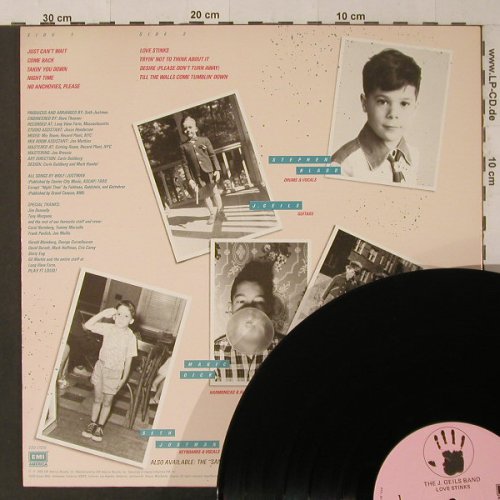 Geils Band,J.: Love Stinks, EMI America(SOO-17016), US, 1980 - LP - F4948 - 6,00 Euro