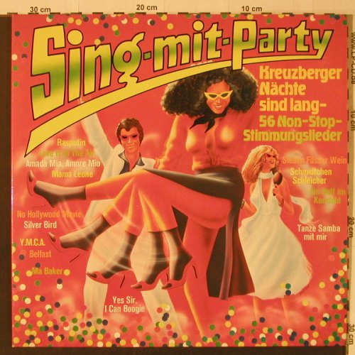V.A.Sing-Mit-Party: 56 Tr.,Non-Stop, Foc, Silverline(SLR 5.003), D,  - 2LP - F5399 - 6,00 Euro