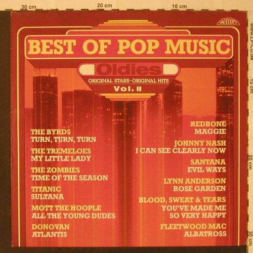 V.A.Best Of Pop Music/Oldies Vol.II: 12 Tr., Memory(296 993-245), D, 1981 - LP - F5405 - 4,00 Euro