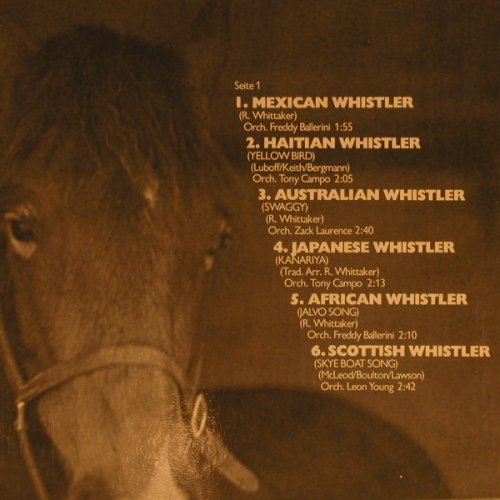 Whittaker,Roger: Whistling, 2001 Metronome/Aves(201.090), D, 1975 - LP - F5901 - 5,50 Euro