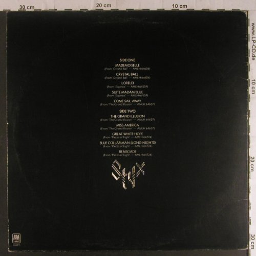 Styx: A Collection of Styx, m-/vg+, AM(SAMP 3), UK, 1977 - LP - F5908 - 6,50 Euro
