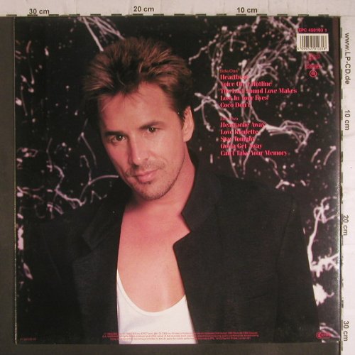 Johnson,Don: Heart Beat, Foc, Epic(450103 1), NL, 1986 - LP - F6370 - 4,00 Euro