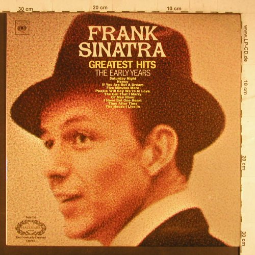 Sinatra,Frank: Greatest Hits-The Early Years, Hallmark/CBS(SHM 736), UK,  - LP - F6501 - 5,00 Euro