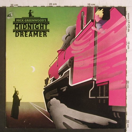 Greenwood,Mick: Midnight Dreamer, co, m-/vg-, WB(K 56 059), UK, 1974 - LP - F6547 - 5,00 Euro