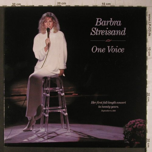 Streisand,Barbra: One Voice, CBS(CBS 450891 1), NL, 1987 - LP - F7878 - 5,00 Euro