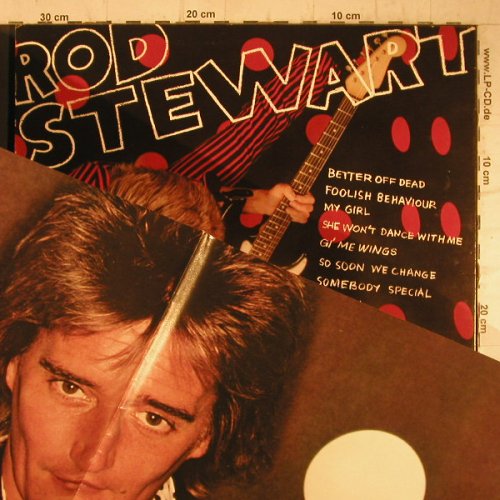 Stewart,Rod: Foolish Behaviour, Foc, Poster, WEA(HS 3485), US, 1980 - LP - F7912 - 7,50 Euro