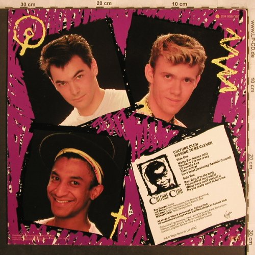 Culture Club: Kissing To Be Clever, Virgin(204 958-320), D, 1982 - LP - F9596 - 5,00 Euro