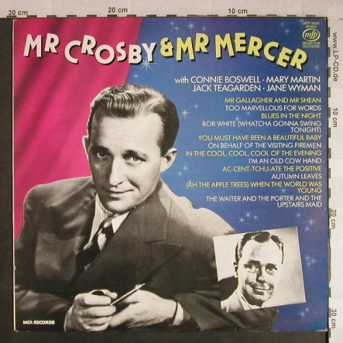 Crosby,Bing & Mr Mercer: Same,with Connie Boswell..u.a., MFP(MFP 50554), UK, Ri,  - LP - H1087 - 5,00 Euro