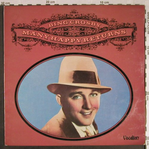Crosby,Bing: Many Happy Returns, Vocalion(VLP1), UK, 1975 - LP - H1100 - 6,00 Euro