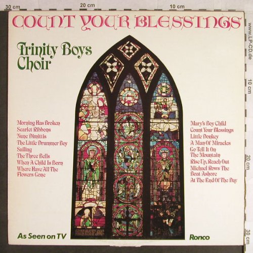 Trinity Boy Choir: Count Your Blessings, m-/vg+, Ronco(RTLO 2064), F, 1981 - LP - H1492 - 5,00 Euro