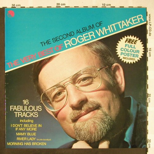 Whittaker,Roger: Second Album Of The Very Best, EMI,NoPoster(EMC 3117), UK,  - LP - H1837 - 5,00 Euro