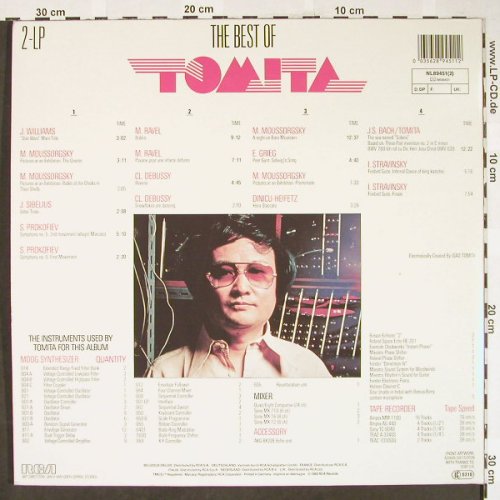 Tomita: The Best of, Foc, RCA(NL89451(2)), D, 1982 - 2LP - H1866 - 9,00 Euro