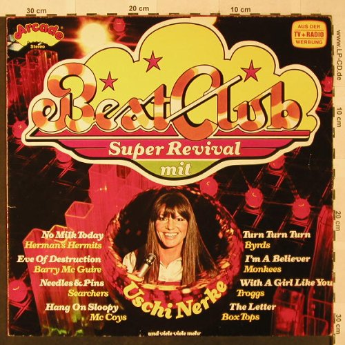 V.A.Beat Club: Super Revival mit Uschi Nerke, Arcade(ADE G 95), D, 1980 - LP - H2554 - 5,00 Euro