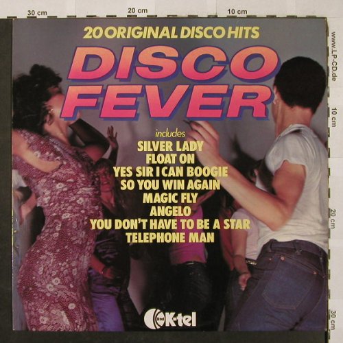 V.A.Disco Fever: 20 Orign.Hits,Baccara..BoomTownRats, K-tel(NE 1014), UK,  - LP - H2570 - 4,00 Euro