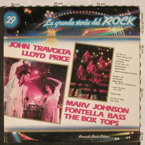 V.A.La Grande Storia Del Rock 29: J.Travolta,Lloyd Price,Marv Johnson, Curcio(GSR-29), I, Foc,  - LP - H2676 - 5,00 Euro