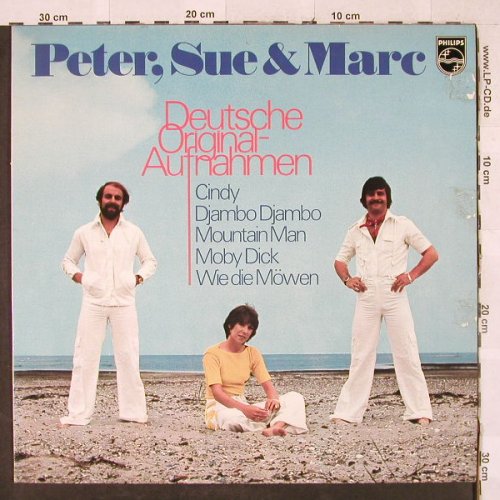 Peter,Sue & Marc: Deutsche Original-Aufnahmen, Philips(6305 346), D,vg+/VG+, 1977 - LP - H3198 - 3,00 Euro