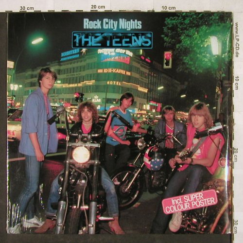 Teens: Rock City Nights, Poster, FS-New, Hansa(203 103-320), D, 1980 - LP - H3376 - 20,00 Euro