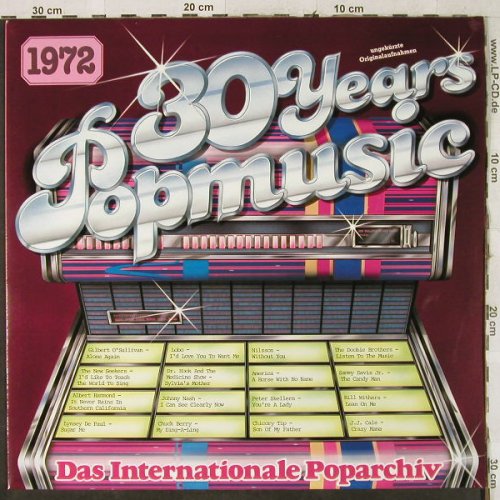 V.A.30 Years Popmusic: 1972-Gilbert O'Sullivan, S*R(46 222 6), D,  - LP - H3761 - 4,00 Euro