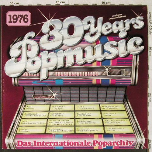 V.A.30 Years Popmusic: 1976-Abba...Steve Miller Band, S*R(46 226 7), D,  - LP - H3767 - 4,00 Euro